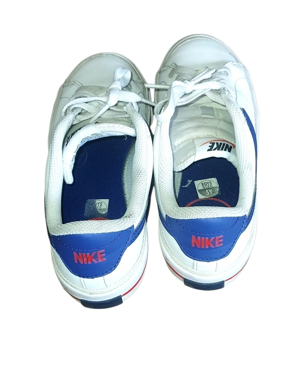 Nike Court Legacy "White/Black/Game Royal" - Picture 4 of 5